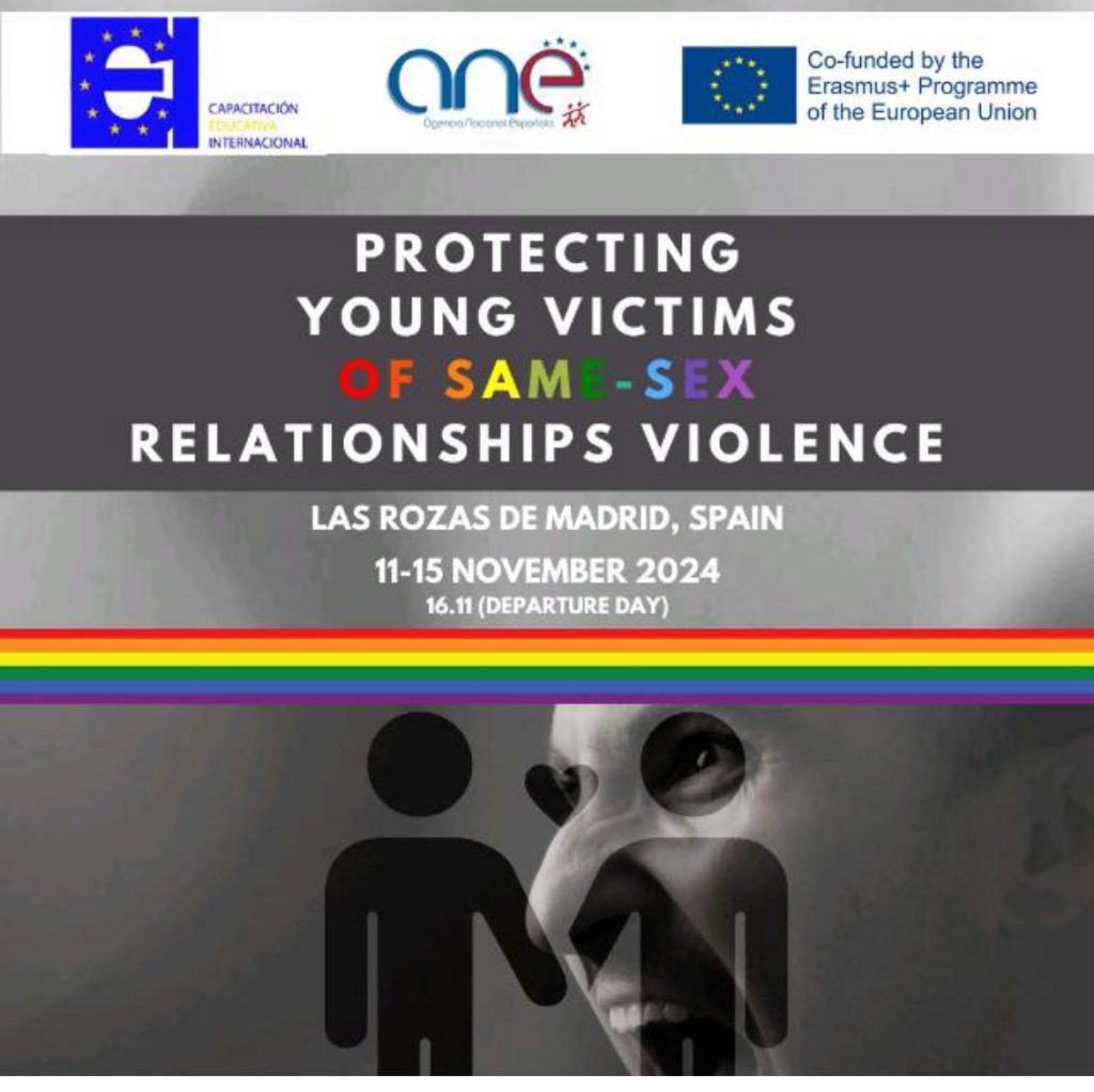 PROTECTING YOUNG VICTIMS OF SAME-SEX VIOLENCE- CAPACITACION- Erasmus+ KA1 Project